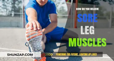 Effective Ways to Relieve Sore Leg Muscles After Exercise