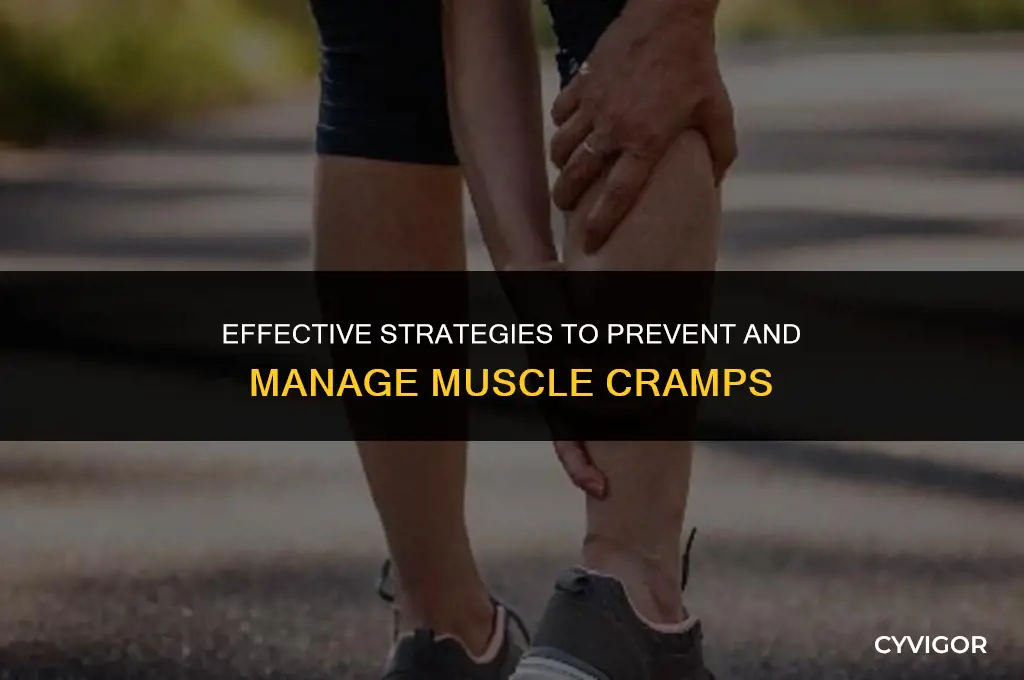 how do you stop getting cramp