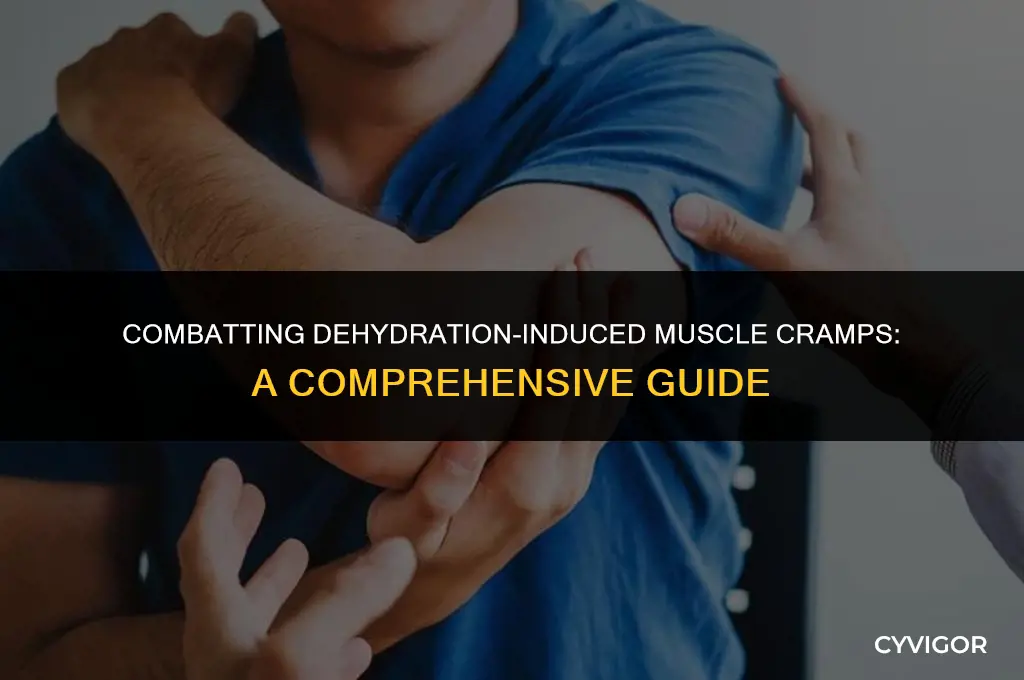 how do you stop muscle cramps when dehydrated