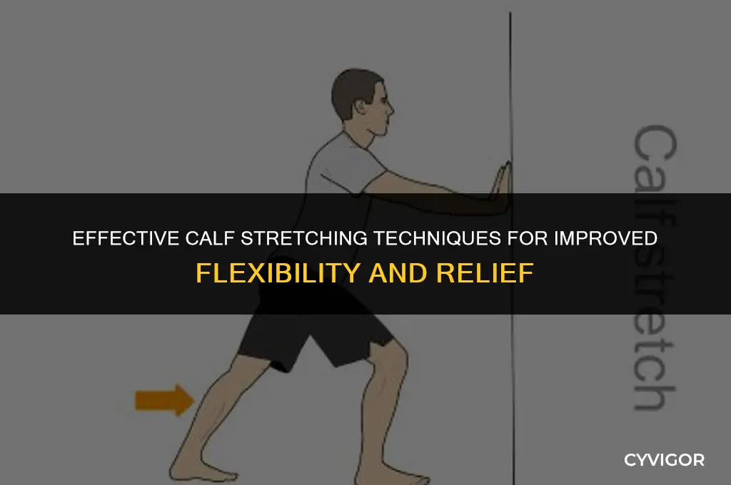 how do you stretch your calf muscle