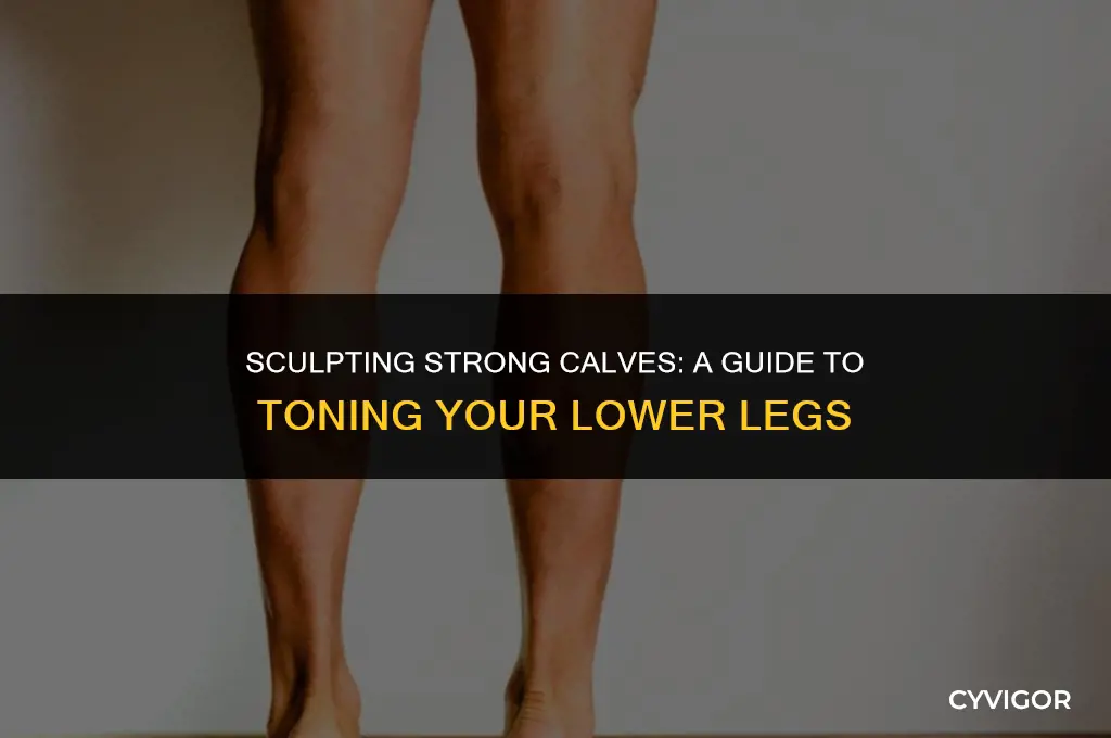 how do you tone calf muscles