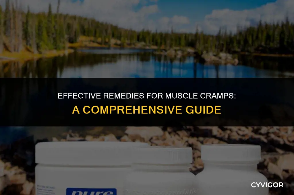 how do you treat muscle cramps