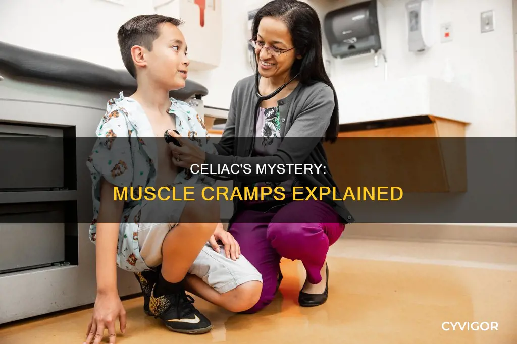 how does celiac cause muscle cram s