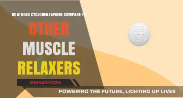Cyclobenzaprine vs. Other Muscle Relaxers: Effectiveness and Side Effects Compared