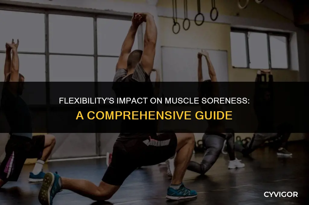 how does flexibility affect muscle soreness