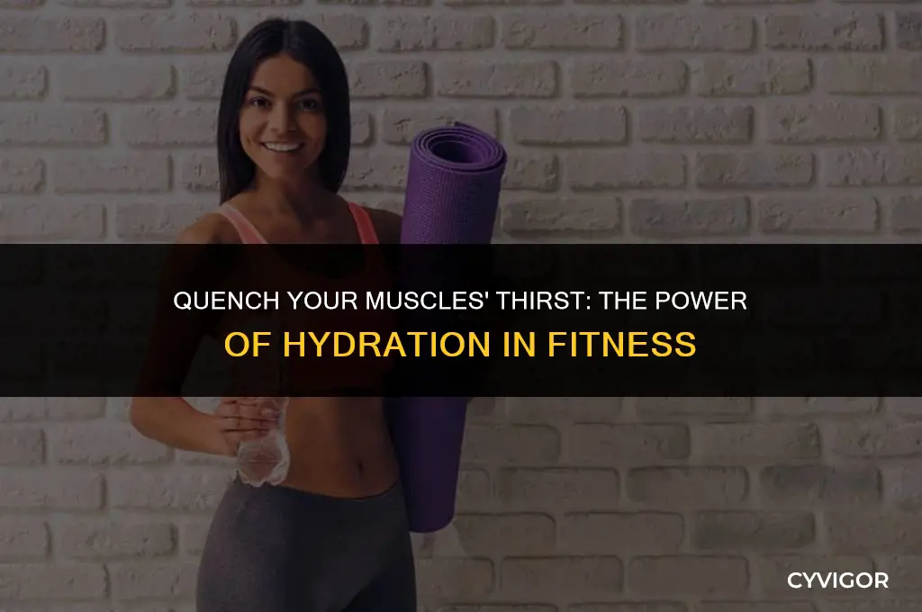 how does hydration affect muscles