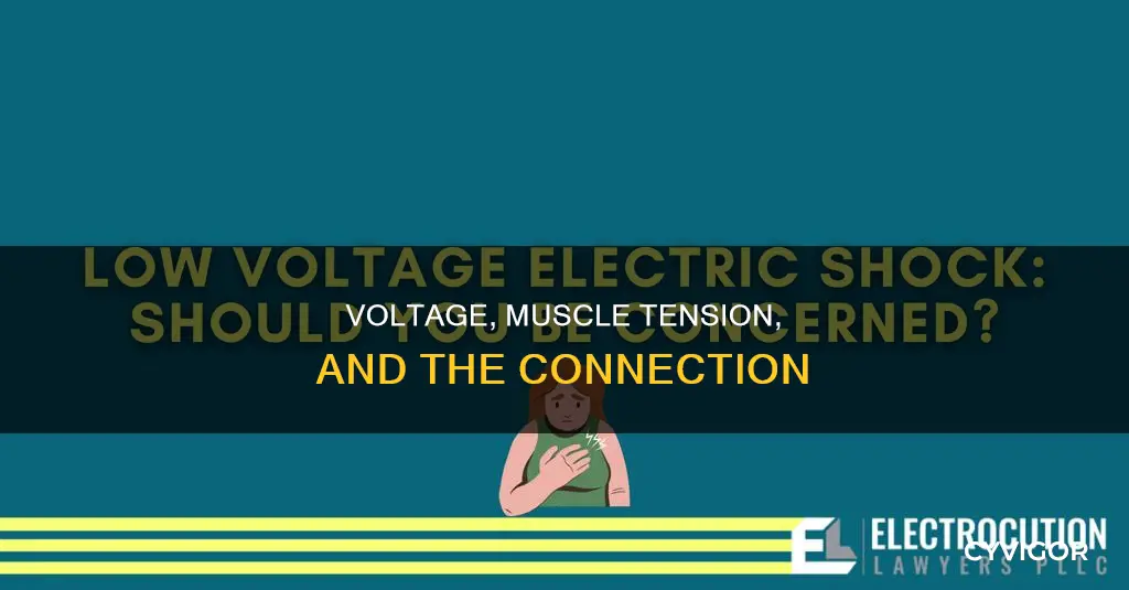 how does increase in voltage cause increase in muscle tension