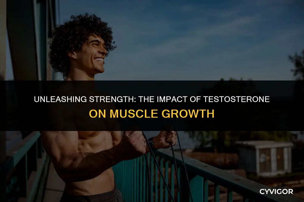 how does testosterone affect muscle