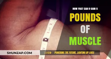 Rapid Muscle Growth: Gaining 5 Pounds of Muscle Efficiently