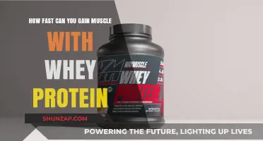Accelerate Muscle Growth: Whey Protein's Role in Rapid Gains