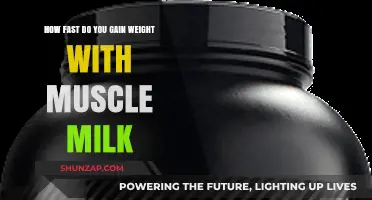 Muscle Milk Weight Gain: How Quickly Can You See Results?