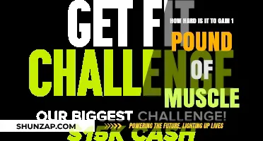 Gaining Muscle: The Surprising Challenge of Adding One Pound