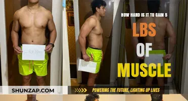 Gaining 5 Lbs of Muscle: Challenges and Realistic Expectations