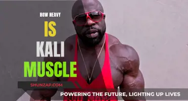 Kali Muscle's Weight and Fitness Journey
