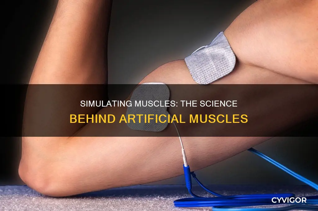 how is a muscle simulated