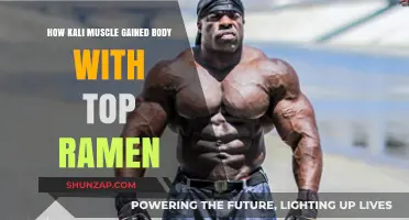 Kali Muscle's Top Ramen Bodybuilding Secret: Unlocking Massive Gains