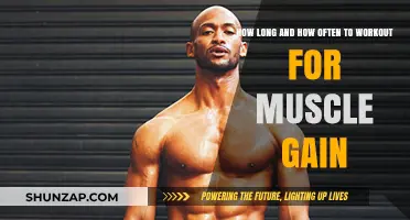 Optimal Workout Frequency and Duration for Effective Muscle Gain