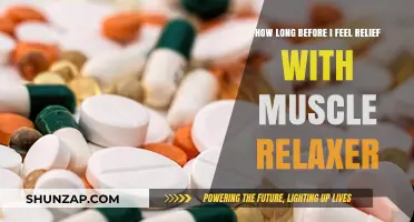 Muscle Relaxer Relief Timeline: When to Expect Pain Ease