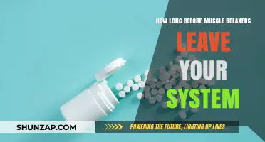 Muscle Relaxers Elimination Timeline: How Long Do They Stay in Your System?