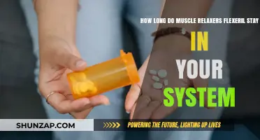 How Long Does Flexeril Stay in Your System?