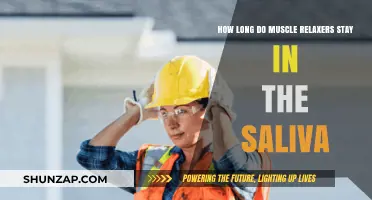 Muscle Relaxers in Saliva: Duration and Detection Explained