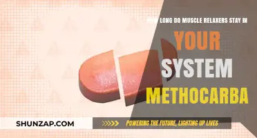 Methocarbamol Duration: How Long Do Muscle Relaxers Stay in Your System?