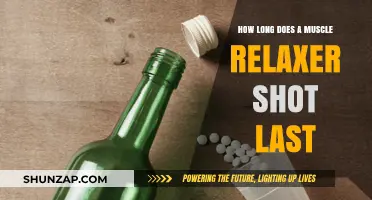 Muscle Relaxer Shot Duration: How Long Does Relief Last?