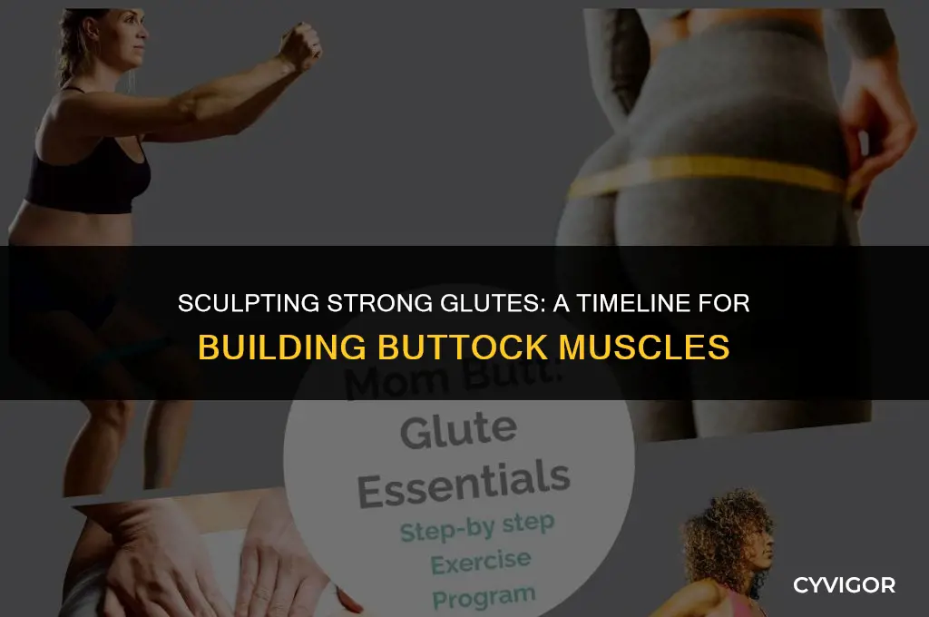 how long does it take to build buttock muscles