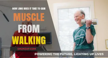 Walking for Muscle Gain: Timeframe and Effective Strategies Revealed