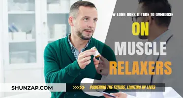 Muscle Relaxers Overdose Timeline: Understanding the Risks and Symptoms