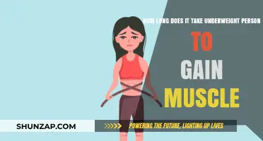 Gaining Muscle for Underweight Individuals: Timelines and Strategies