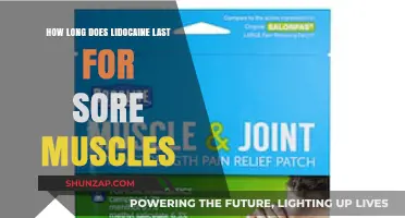 Lidocaine Duration for Muscle Pain Relief: What to Expect
