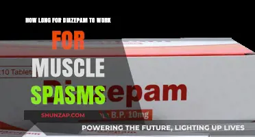 Diazepam for Muscle Spasms: How Long Until Relief Kicks In?