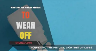 Muscle Relaxer Duration: How Long Until Effects Wear Off?
