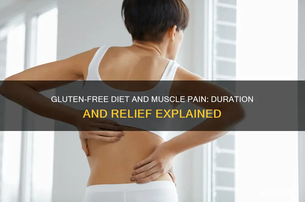 how long gluten free muscle pain
