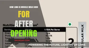 Muscle Milk Shelf Life: How Long is it Good After Opening?