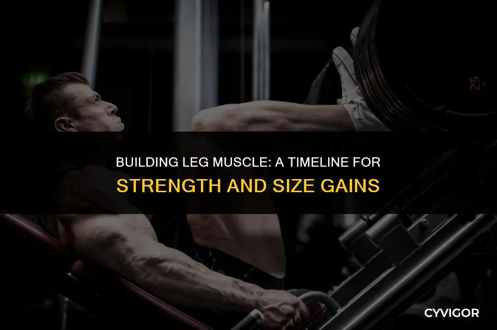 how long to build leg muscle