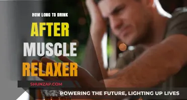 Safe Alcohol Consumption Timeline After Taking Muscle Relaxants: What You Need to Know