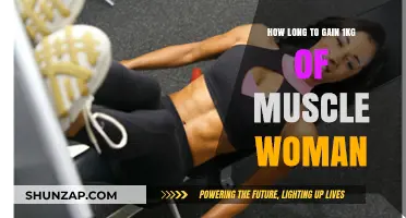 Women's Muscle Gain Timeline: Achieving 1kg of Lean Mass