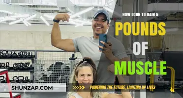 Effective Muscle Building: Timeframe to Gain 5 Pounds of Muscle