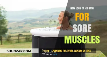 Optimal Ice Bath Duration for Sore Muscles: Recovery Tips