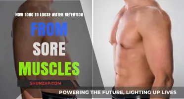 Sore Muscles and Water Retention: How Long for Relief?