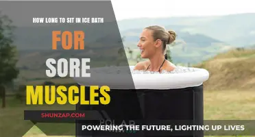 Optimal Ice Bath Duration for Sore Muscles: A Recovery Guide