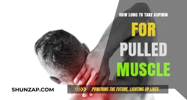 Aspirin for Pulled Muscle: Optimal Duration and Recovery Tips