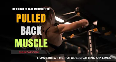 Pulled Back Muscle: Optimal Medicine Duration for Effective Recovery