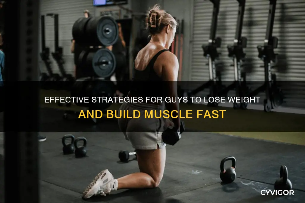 how lose weight and gain muscle guy