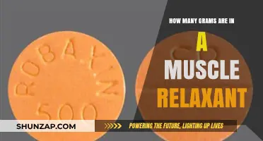 Understanding Muscle Relaxant Dosage: Grams and Safe Usage Explained