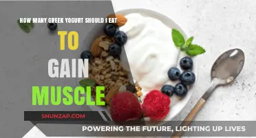 Greek Yogurt for Muscle Gain: Optimal Serving Size Guide