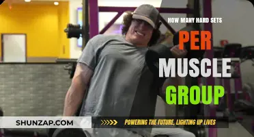 Optimal Hard Sets Per Muscle Group for Maximum Growth and Strength