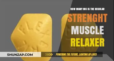 Understanding Regular Strength Muscle Relaxer Dosage: How Many MG?